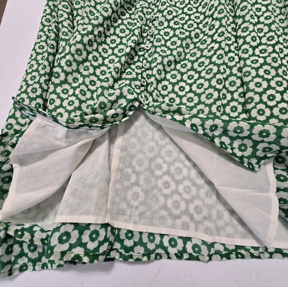 BODEN Elsa Floral Print Midi Dress Green Primrose Women's 14 Cottagecore NWOT - Picture 9 of 12